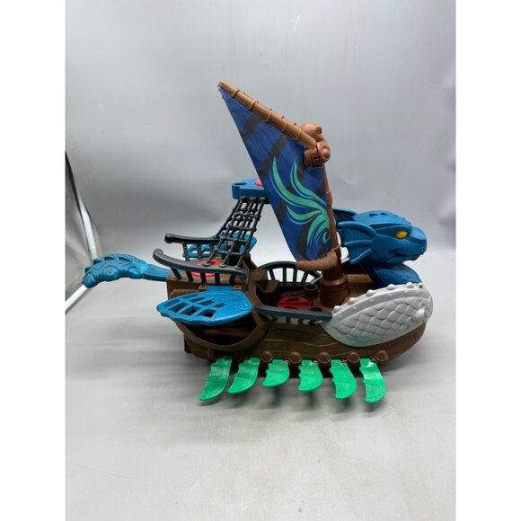 Fisher-Price Imaginext DRAGON SERPENT Rolling Pirate Viking Ship 2010 READ - Picture 3 of 9
